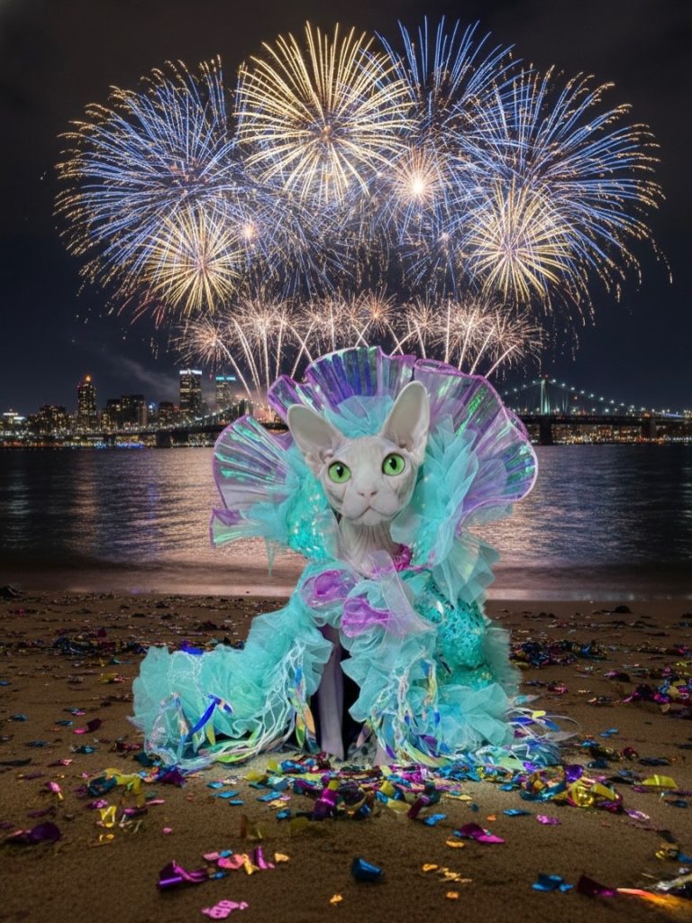 Bubbles, a Wrinklebottom Sphynx