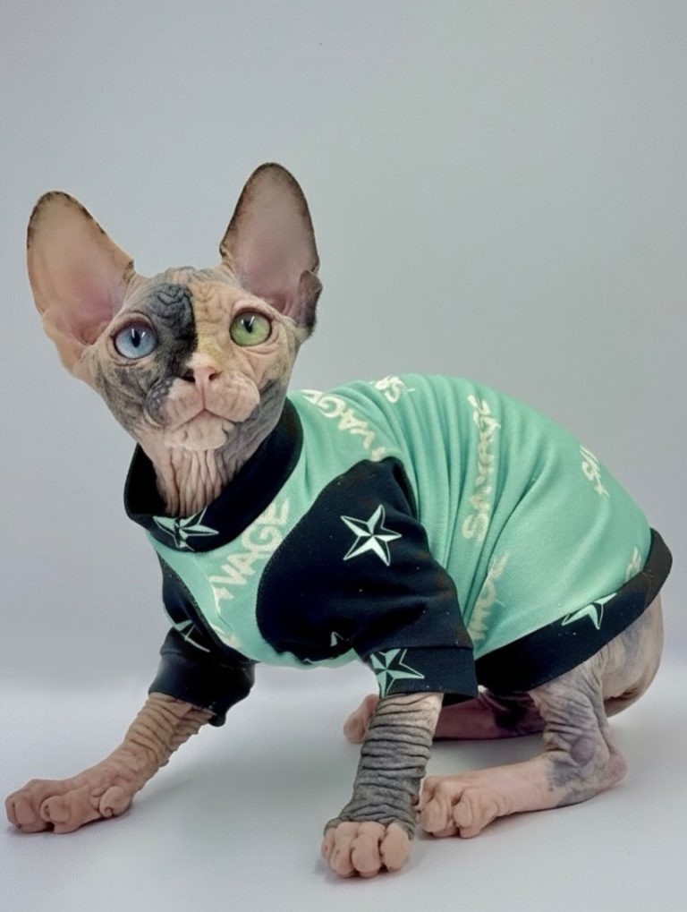 Diva, a Wrinklebottom Sphynx